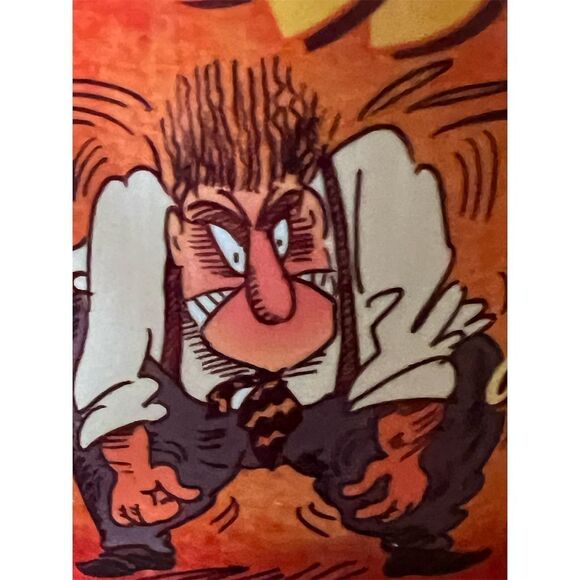 All Stressed Out and No One To Choke Funny Cartoon Coffee Mug Red Ceramic Gift - Picture 2 of 10